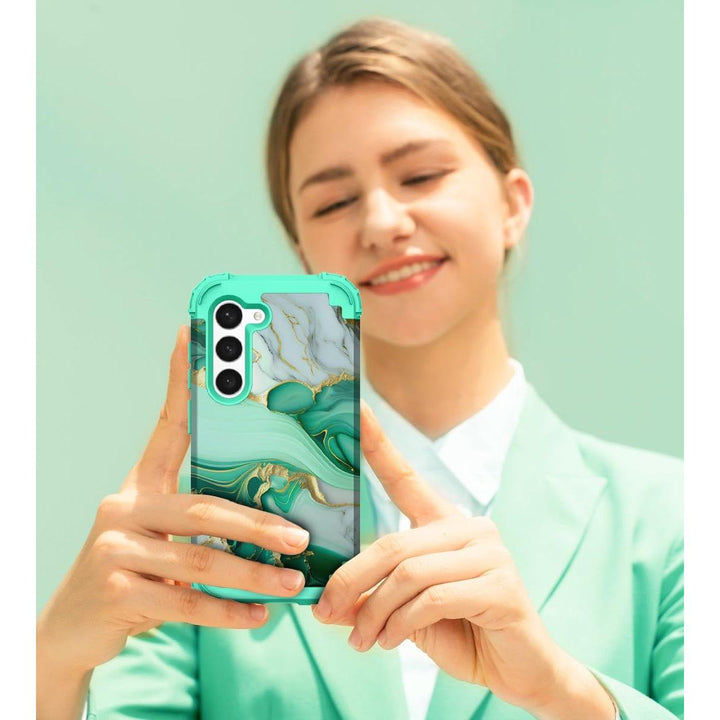 Teal Hocase for Galaxy S24 Plus - Sleek Protection - DOKUTRONIX