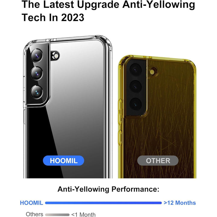 HOOMIL Galaxy S21+ Crystal Clear Shield Case - DOKUTRONIX