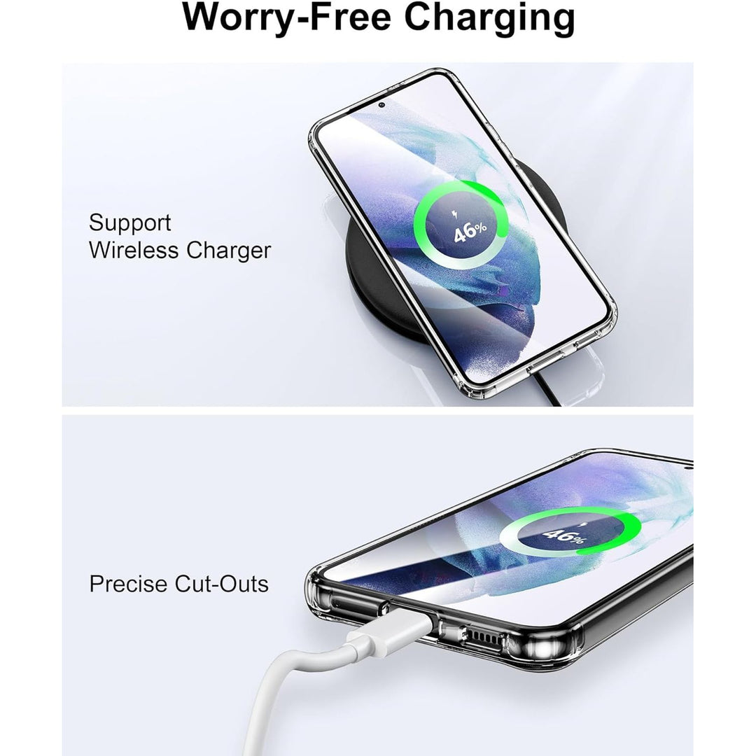 HOOMIL Galaxy S21+ Crystal Clear Shield Case - DOKUTRONIX