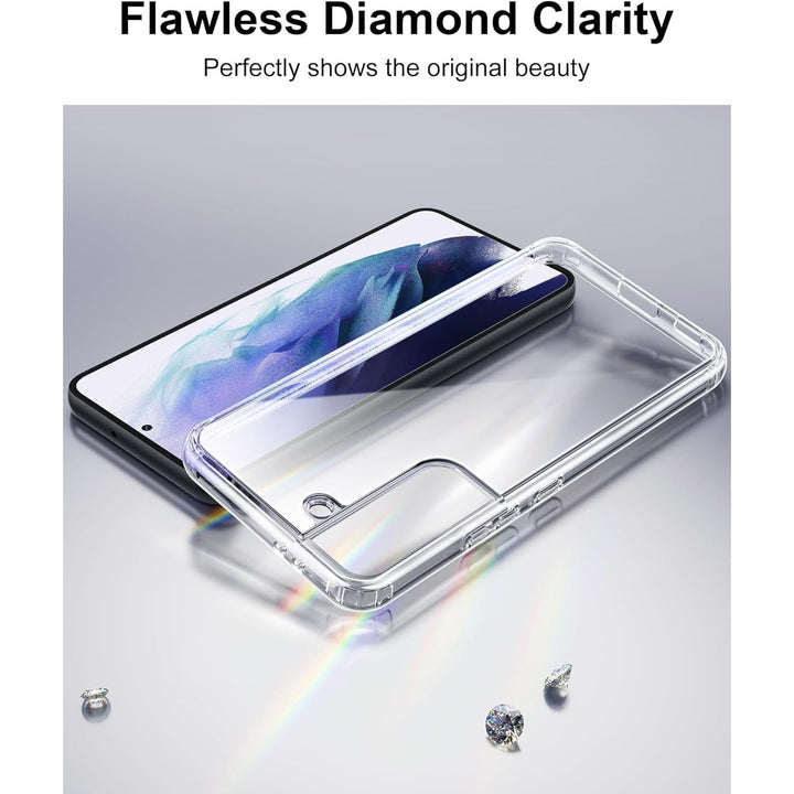 HOOMIL Galaxy S21+ Crystal Clear Shield Case - DOKUTRONIX