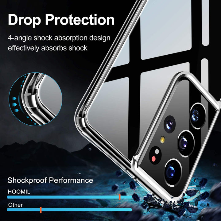 HOOMIL Galaxy S21 Ultra Crystal Case - DOKUTRONIX