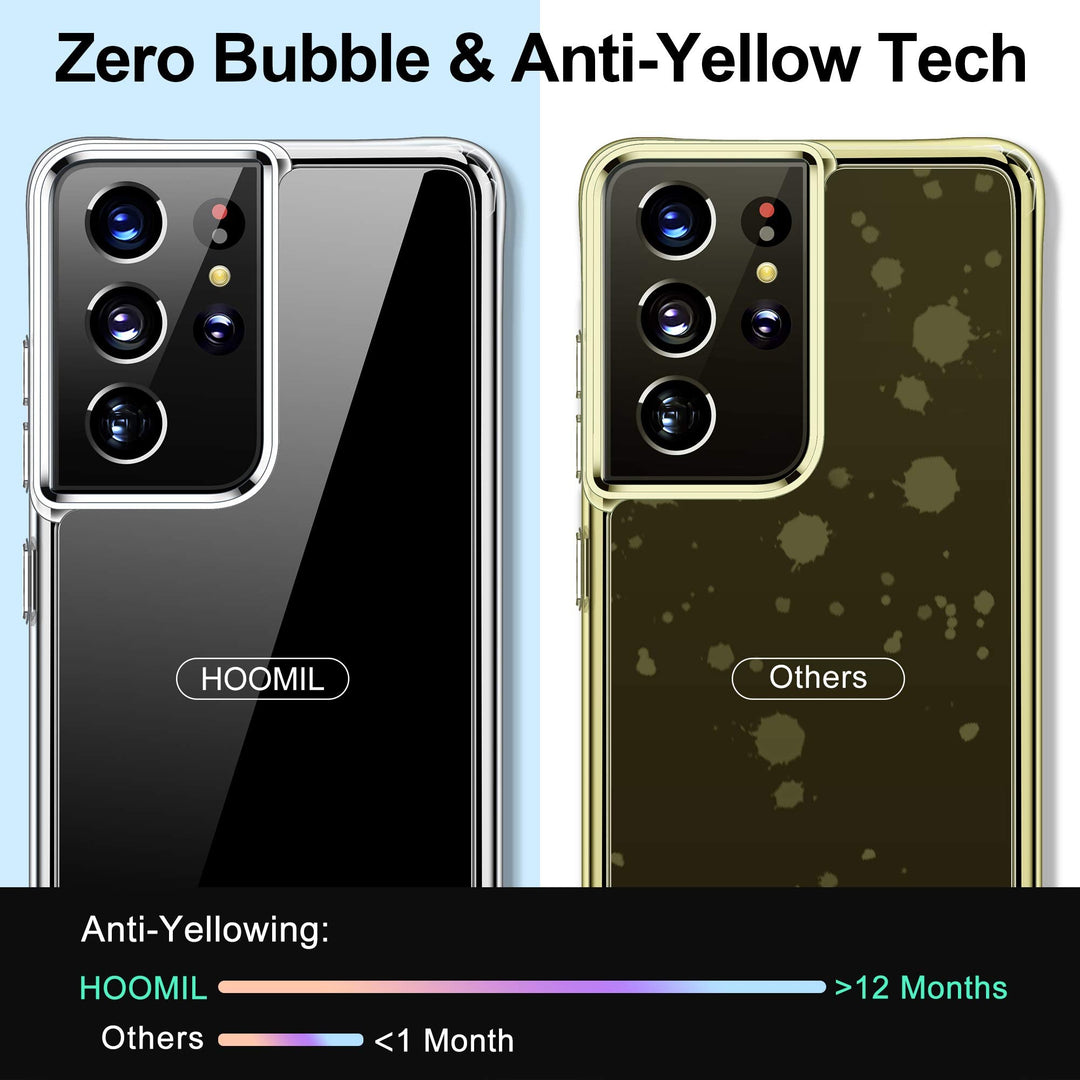 HOOMIL Galaxy S21 Ultra Crystal Case - DOKUTRONIX