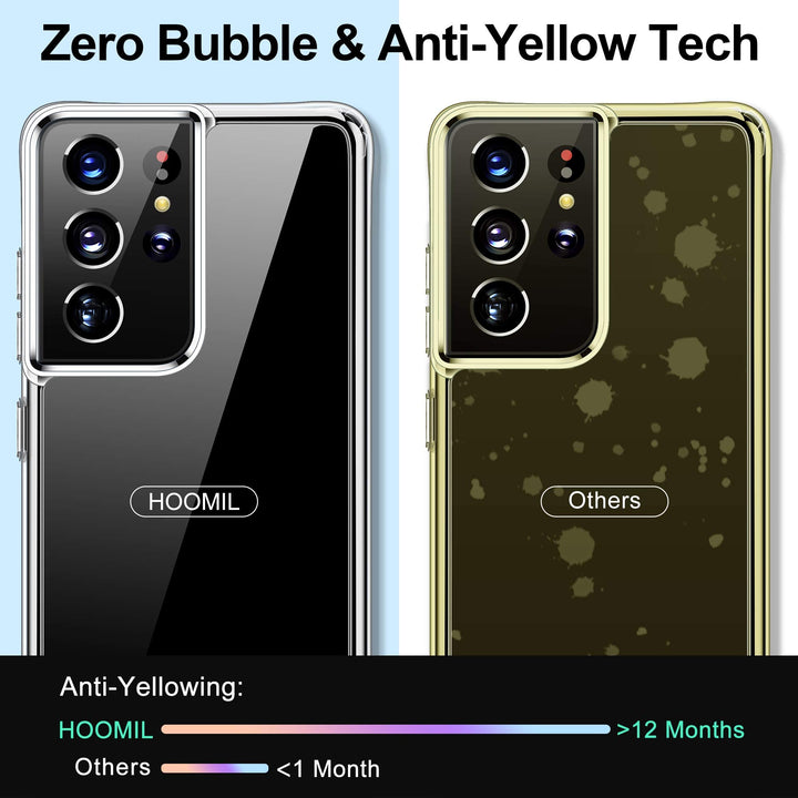 HOOMIL Galaxy S21 Ultra Crystal Case - DOKUTRONIX