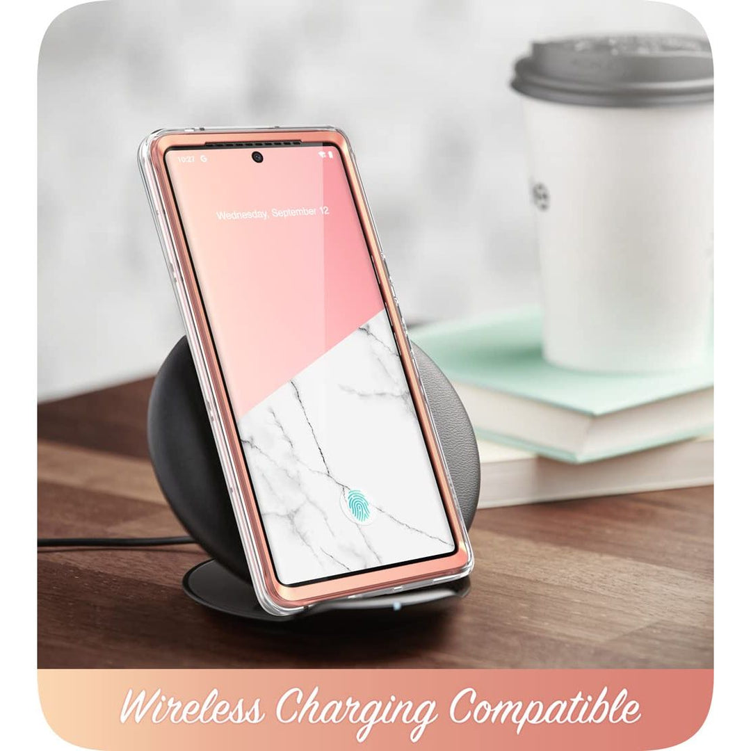 Marble Pink Pixel 6 Pro Case - DOKUTRONIX