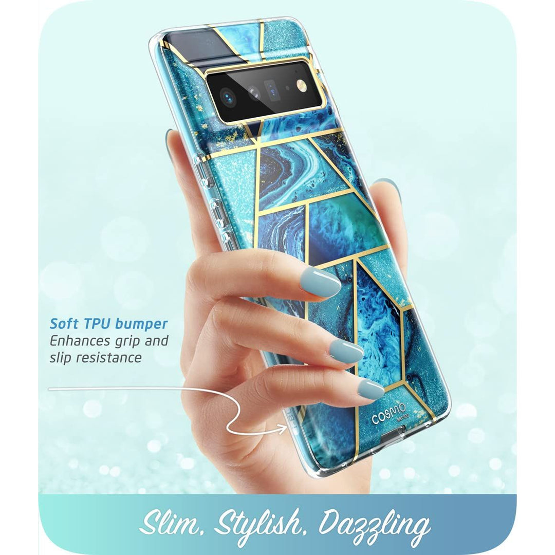 i-Blason Cosmo Pixel 6 Pro Case - Ocean Style - DOKUTRONIX