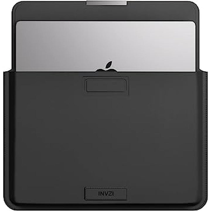 INVZI Vegan Leather MacBook Sleeve with Stand - DOKUTRONIX