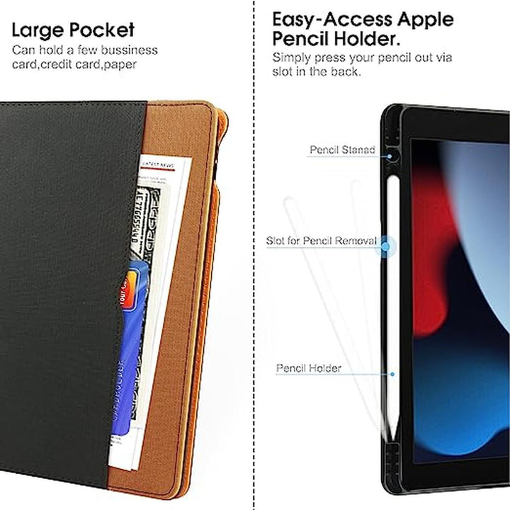 SmartView iPad Case with Pencil Holder Pro 9/8/7 - DOKUTRONIX
