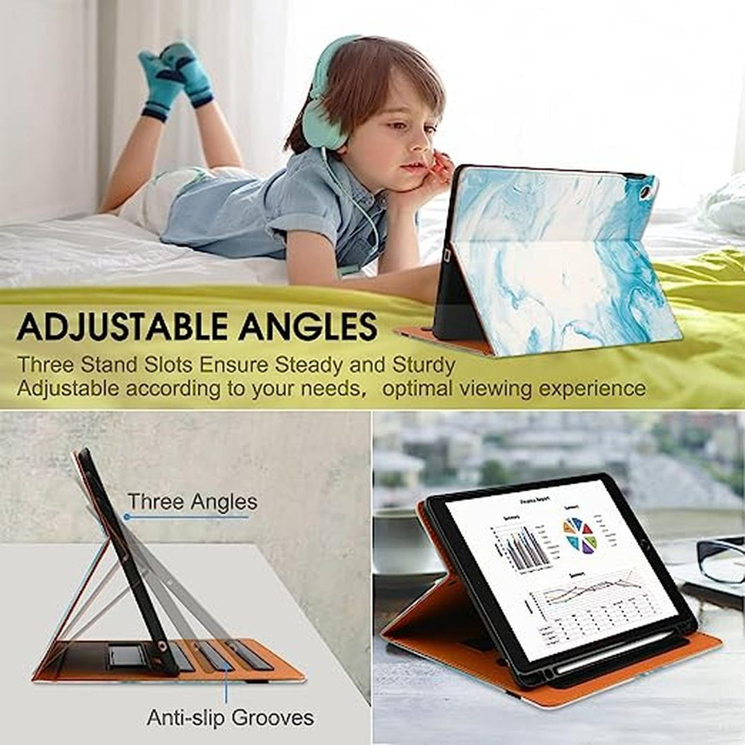 Blue Cloud iPad Case - DOKUTRONIX