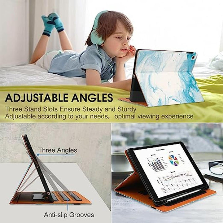 Blue Cloud iPad Case - DOKUTRONIX