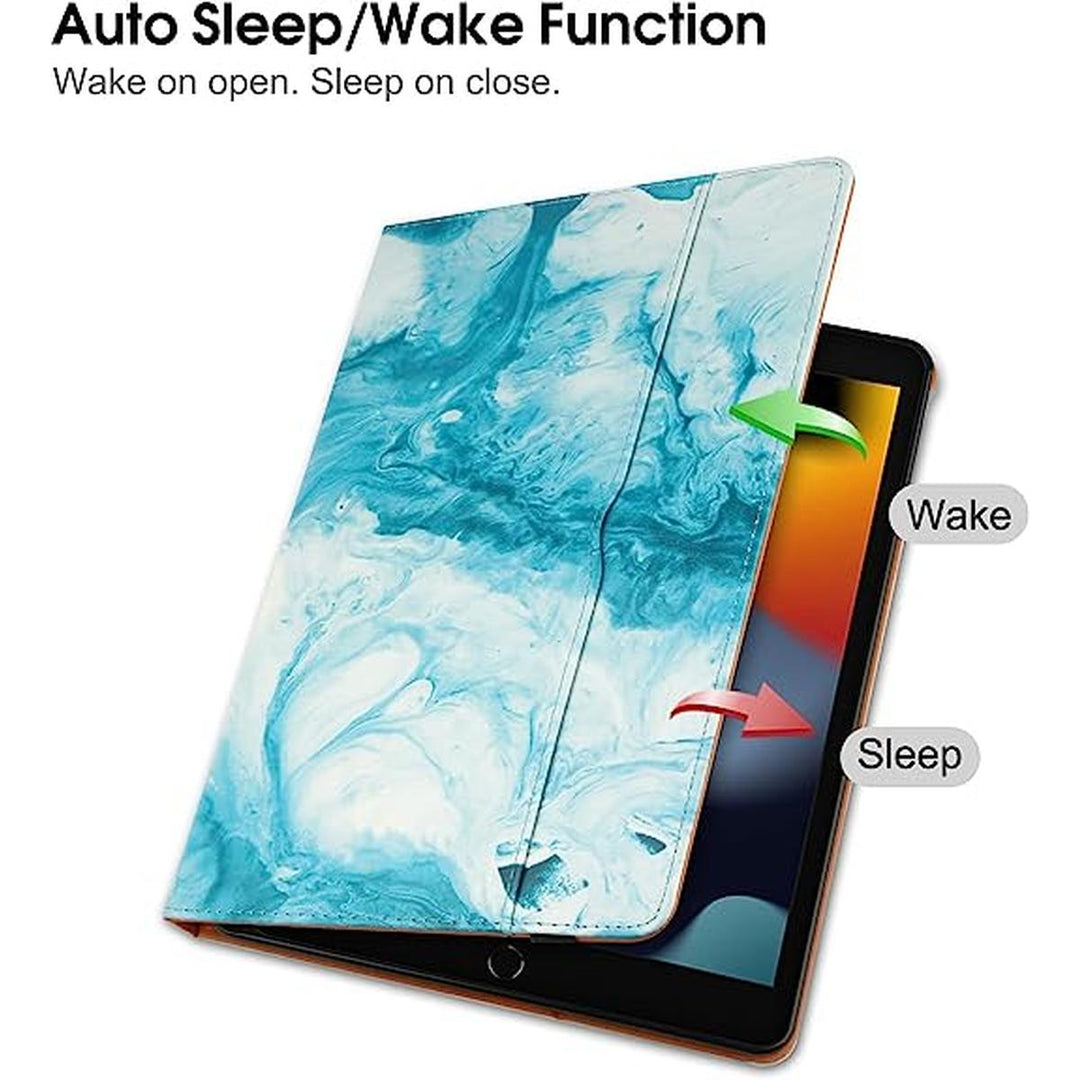 Blue Cloud iPad Case - DOKUTRONIX