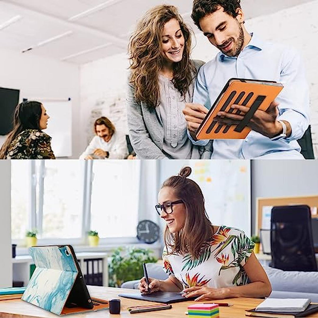 Blue Cloud iPad Case - DOKUTRONIX