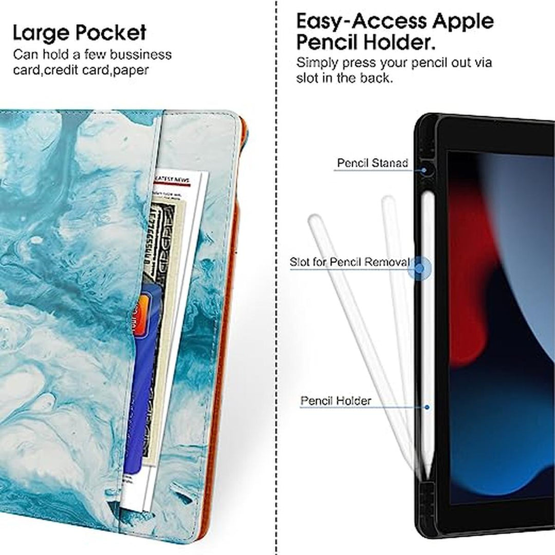 Blue Cloud iPad Case - DOKUTRONIX