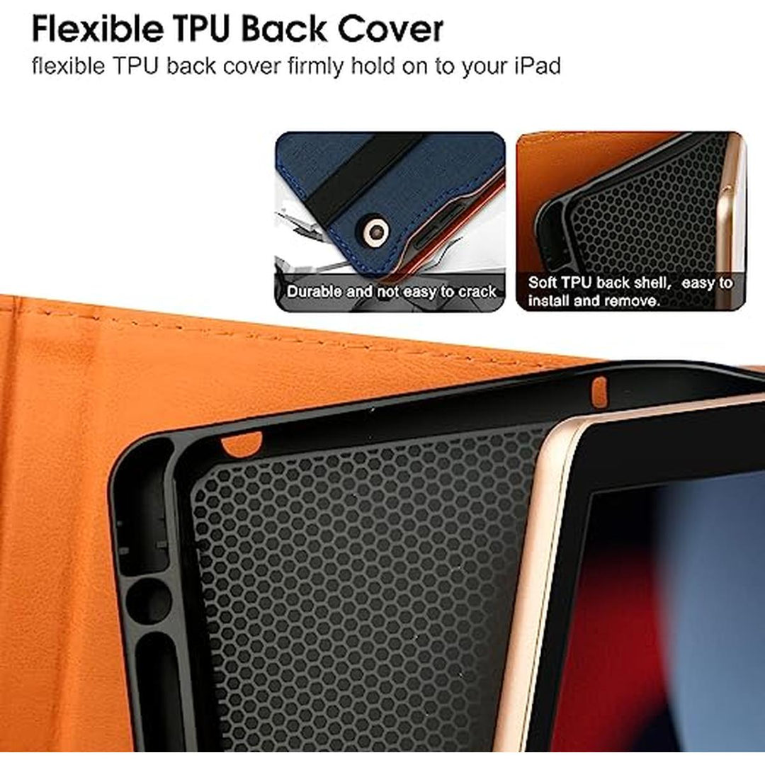 Multi-View iPad Case with Pencil Holder - 10.2 - DOKUTRONIX