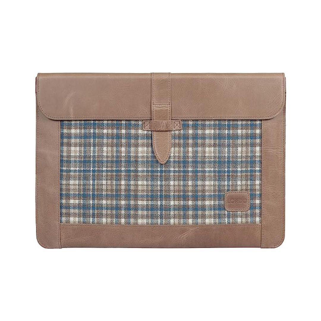 Londo Mink Leather MacBook Sleeve - 14/13/12.9 - DOKUTRONIX