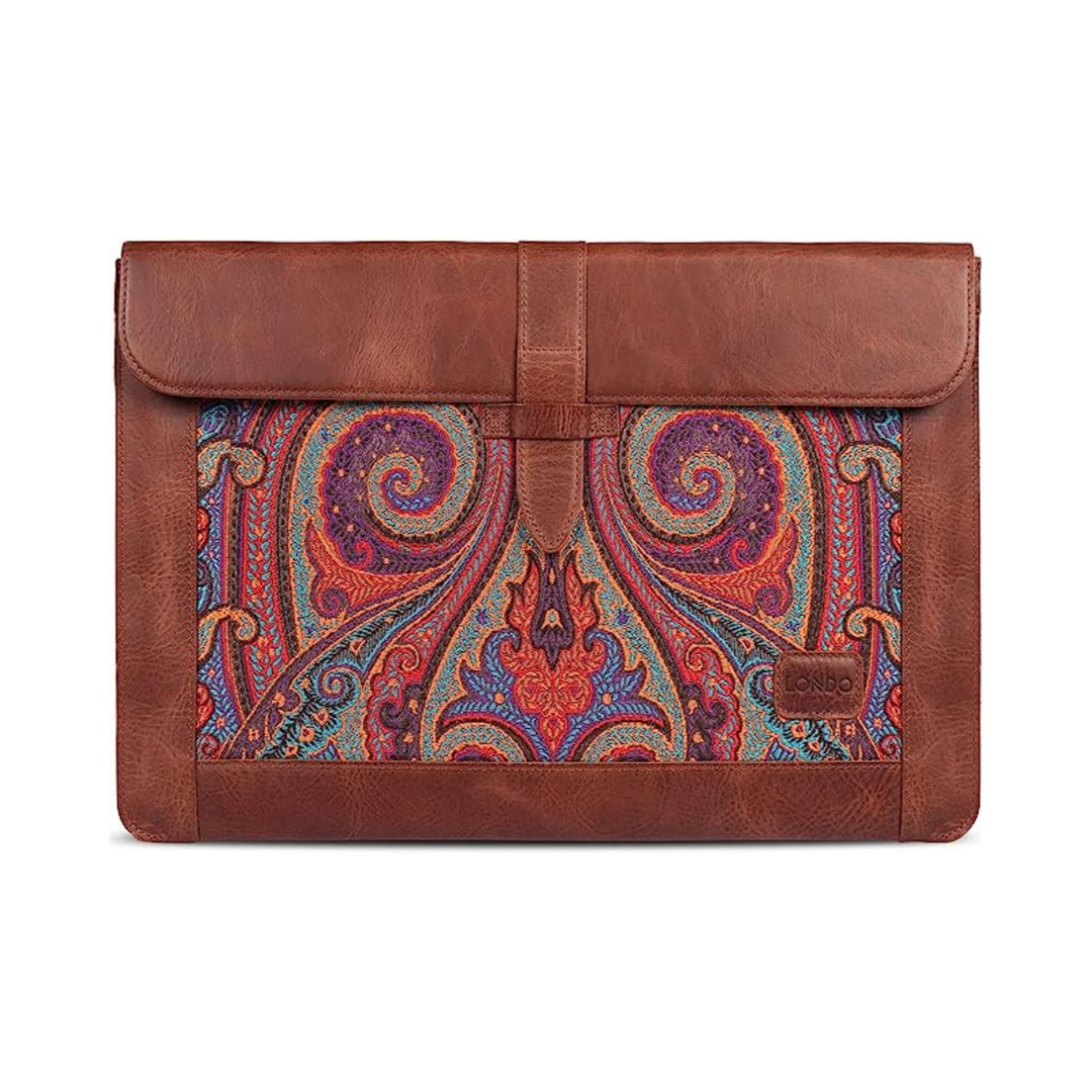 LeatherMac Brown Bag - Versatile Sizes Available - DOKUTRONIX