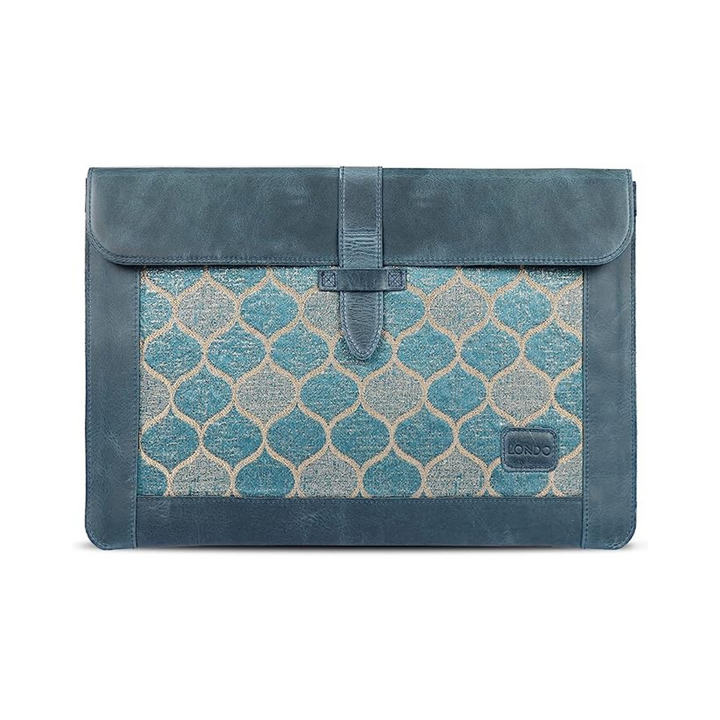 London Luxe Leather Sleeve for MacBook - 14/13/12.9 - DOKUTRONIX
