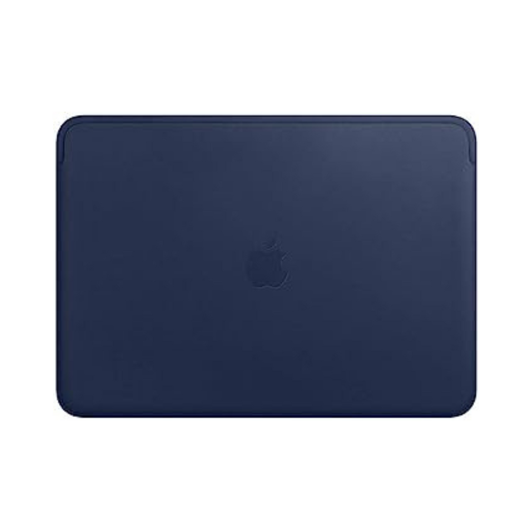 Midnight Blue Leather Sleeve for 13 MacBook - DOKUTRONIX