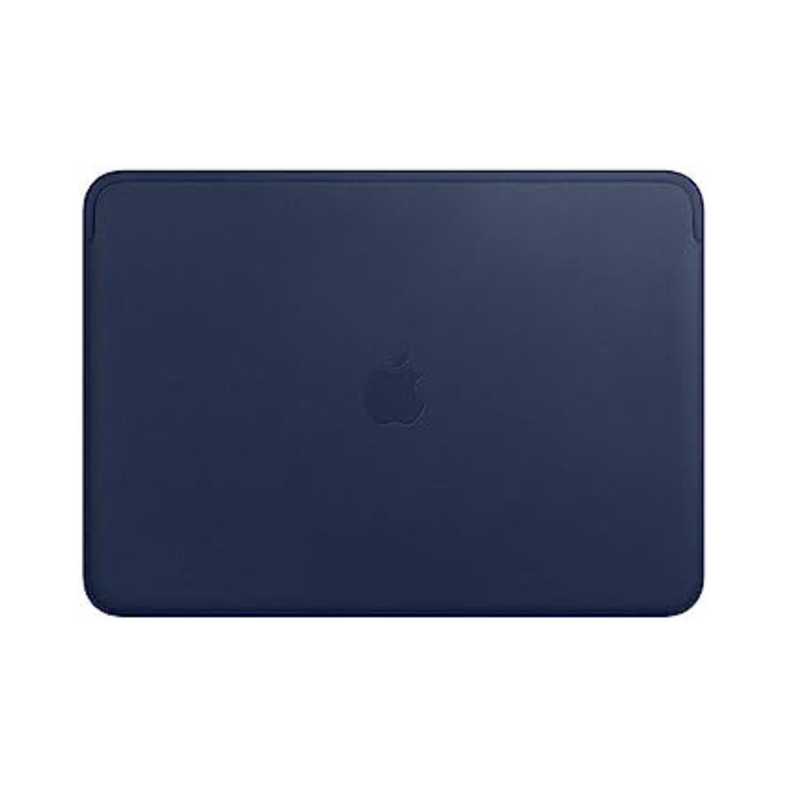 Midnight Blue Leather Sleeve for 13 MacBook - DOKUTRONIX