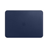 Midnight Blue Leather Sleeve for 13 MacBook