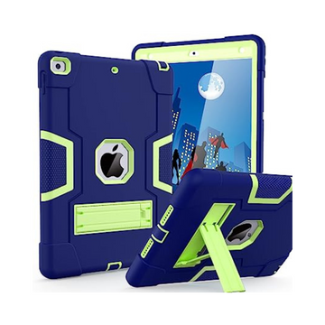 Cantis Case for iPad 9th/8th/7th Generation - Slim Shockproof Rugged Protective Case with Built-in Stand, Navy Blue
