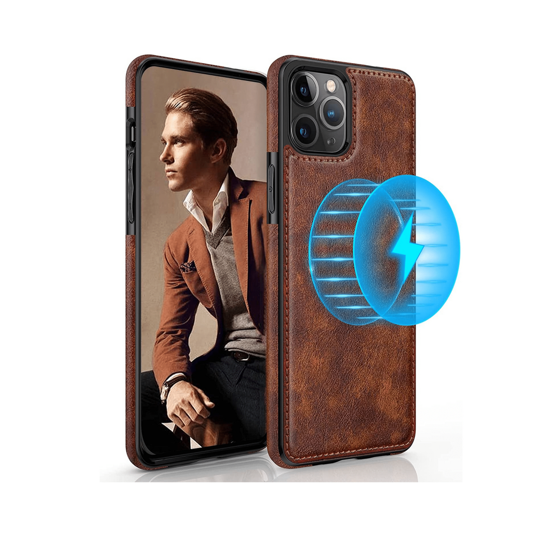 iPhone 14 Pro Luxe Grip Leather Case with MagSafe - DOKUTRONIX