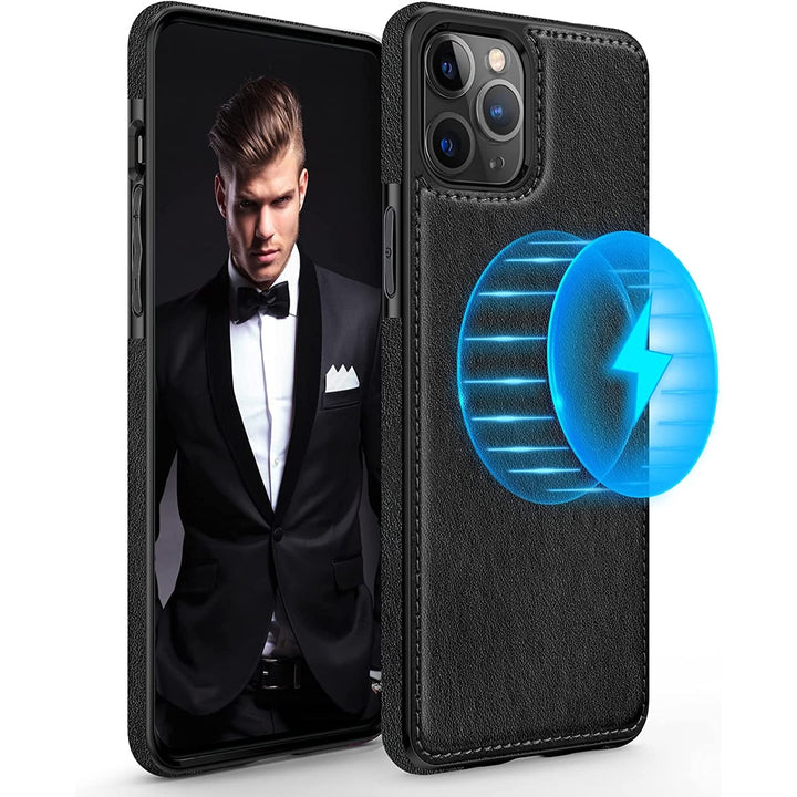 iPhone 14 Pro Luxe Grip Leather Case with MagSafe - DOKUTRONIX