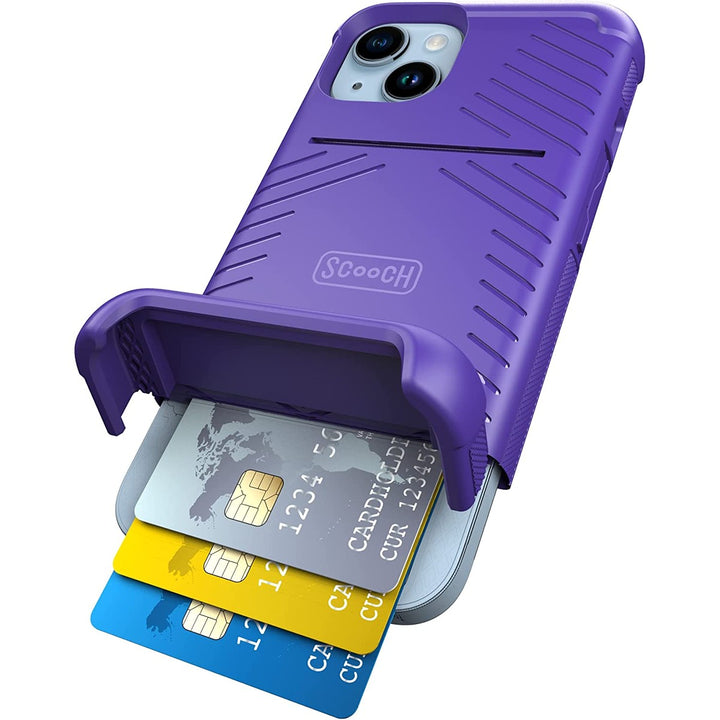 iPhone 14 Armor Wallet: Card Holder & Drop Shield - DOKUTRONIX
