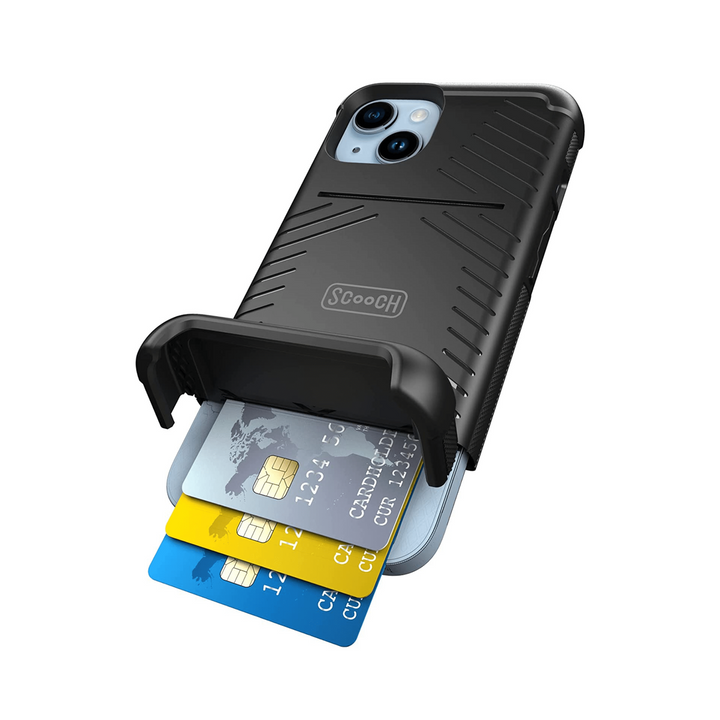 iPhone 14 Armor Wallet: Card Holder & Drop Shield - DOKUTRONIX