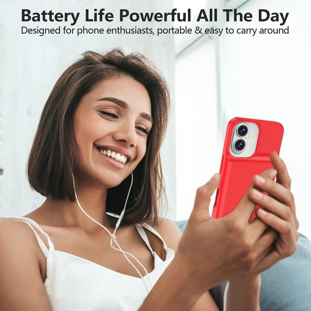 iPhone 16 Pro Max Slim Power Case 8500mAh Black - DOKUTRONIX