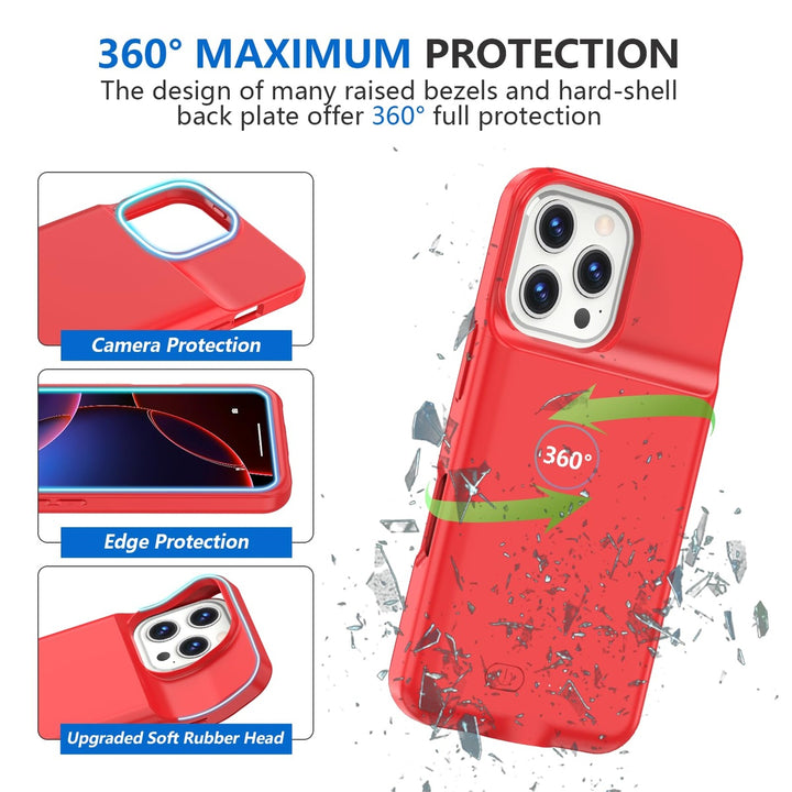 iPhone 16 Pro Max Slim Power Case 8500mAh Black - DOKUTRONIX