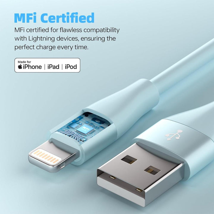 iPower 3-Pack 10FT MFi Lightning Cables - DOKUTRONIX