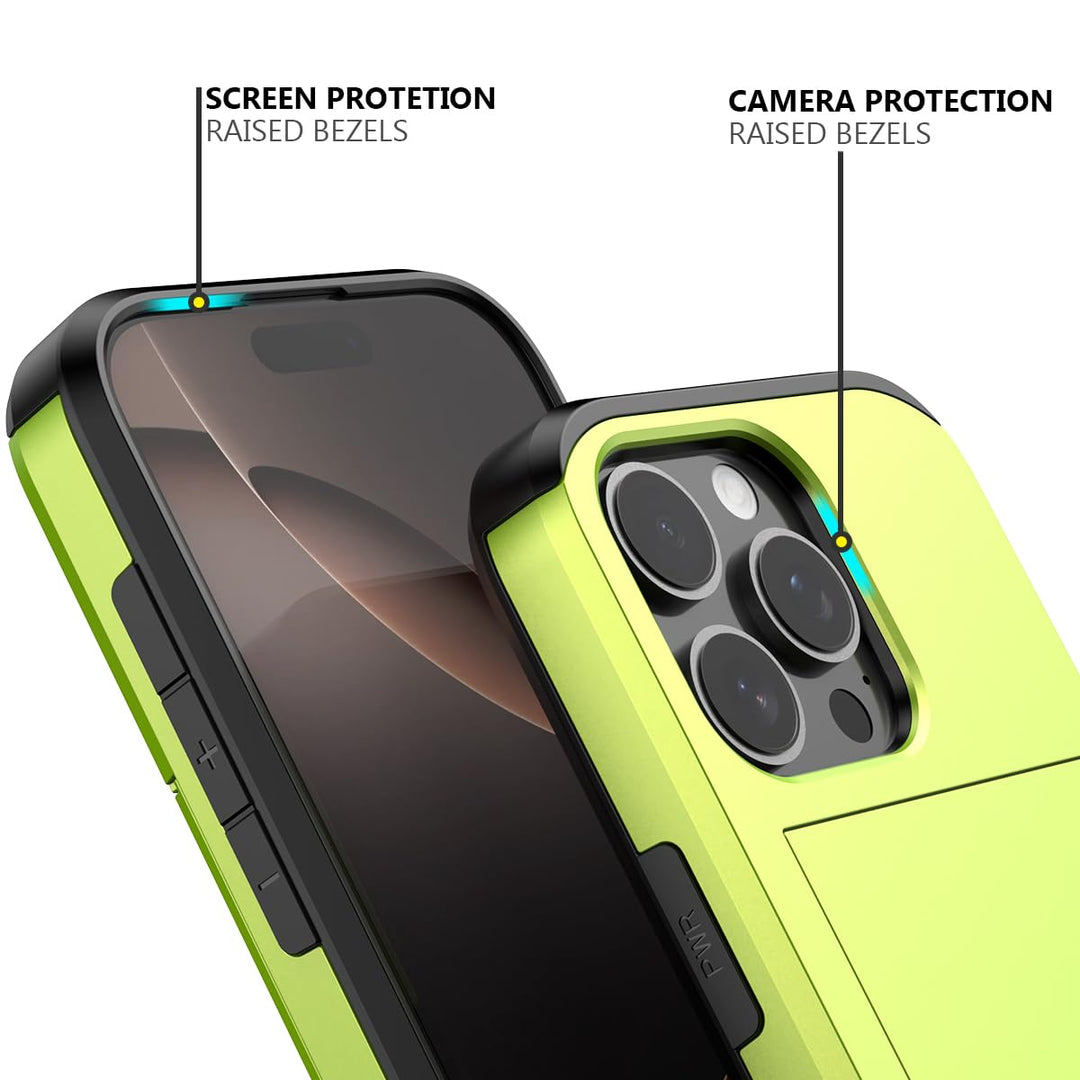 iPro16 CardSafe Case - Fluorescent Green - DOKUTRONIX