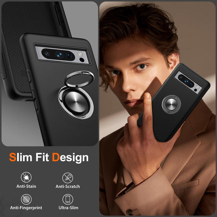 JAME Pixel 8 Pro Slim Tough Case with Kickstand - DOKUTRONIX