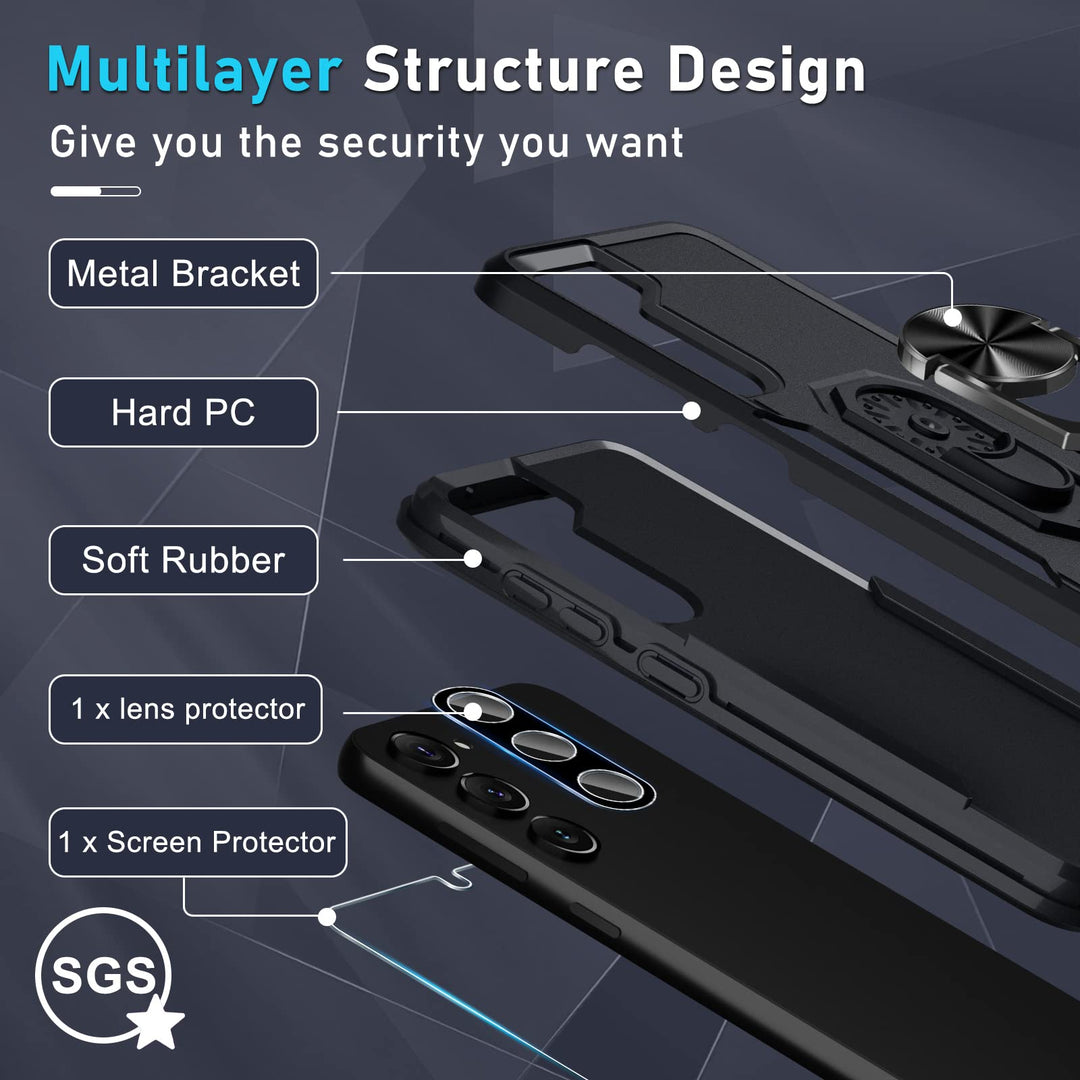 Ultimate Galaxy S23+ Case +Protectors - DOKUTRONIX