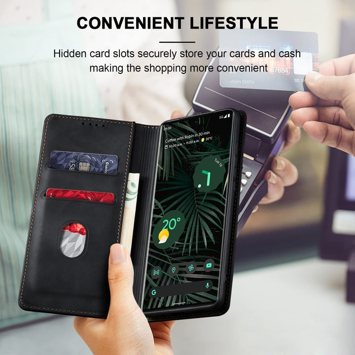 Jasonyu Luxe Flip Case for Pixel 6 Pro 5G - DOKUTRONIX