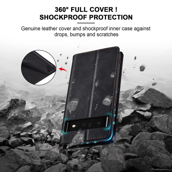 Jasonyu Luxe Flip Case for Pixel 6 Pro 5G - DOKUTRONIX