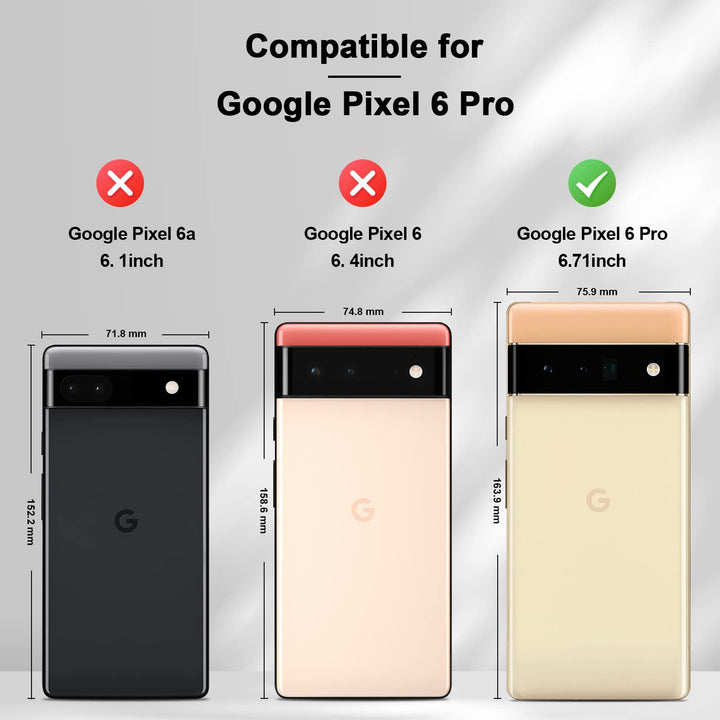 Jasonyu Luxe Flip Case for Pixel 6 Pro 5G - DOKUTRONIX