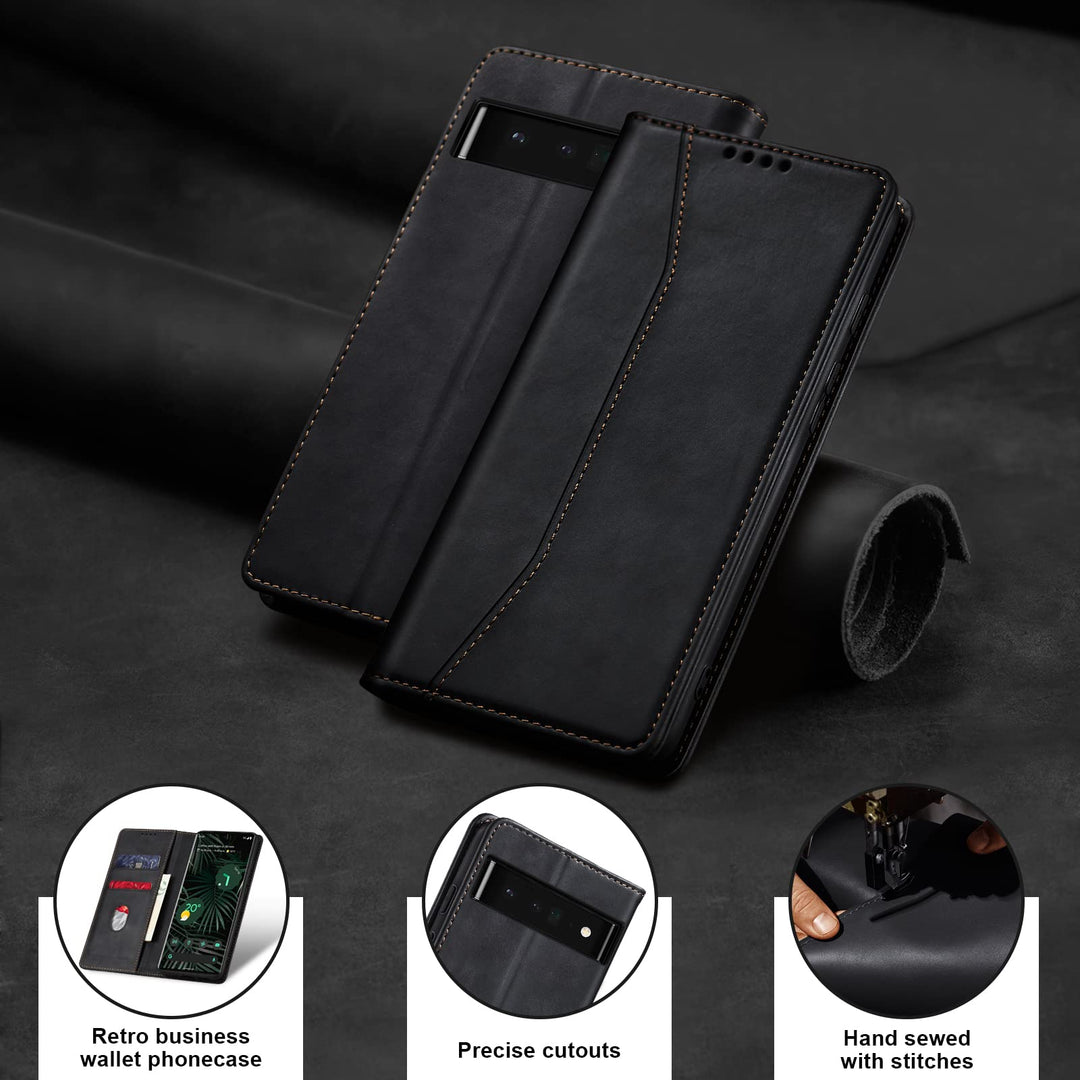 Jasonyu Luxe Flip Case for Pixel 6 Pro 5G - DOKUTRONIX