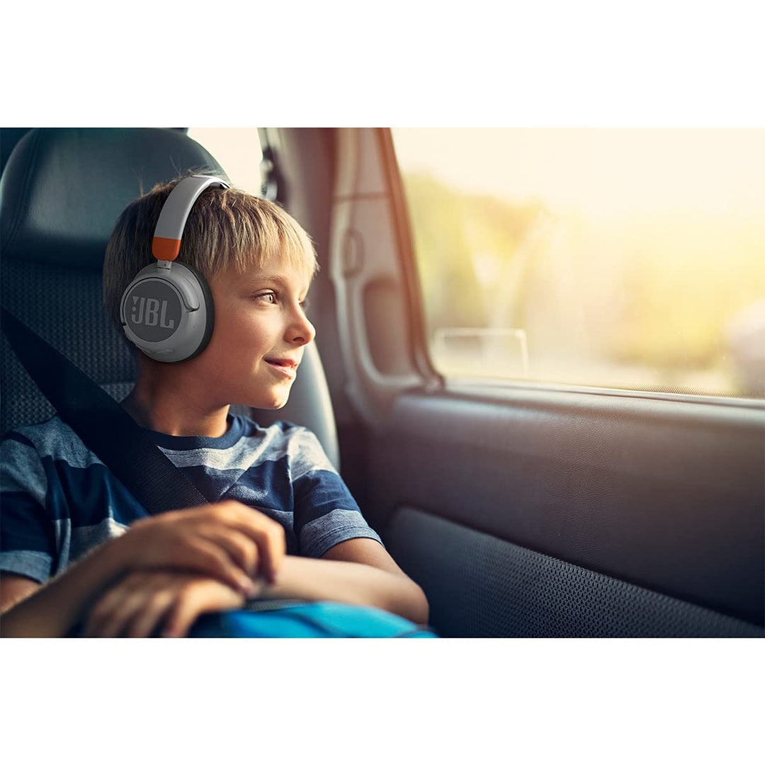 JBL Jr460NC Kids Headphones - White - DOKUTRONIX