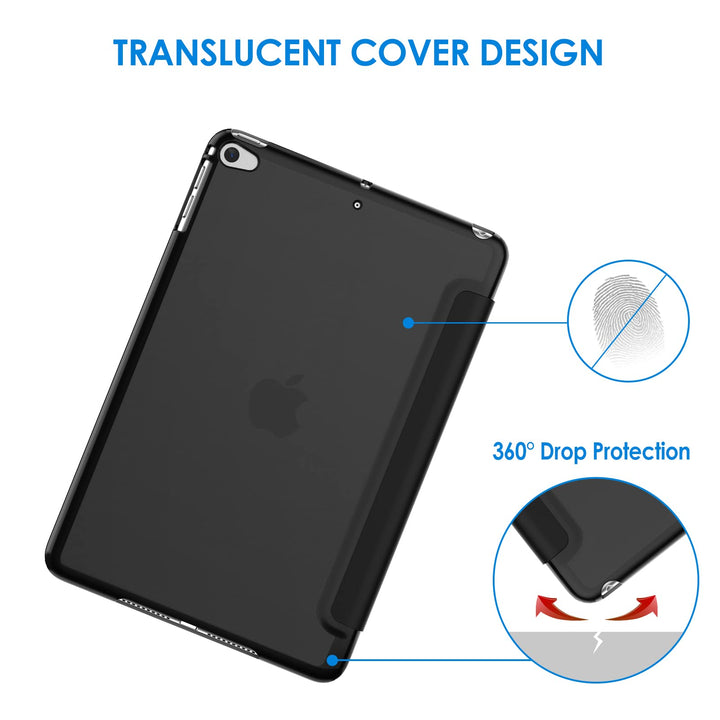 JETech Smart Cover for iPad Mini 5 Black - DOKUTRONIX