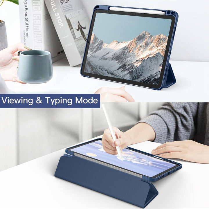 JETech Slim Clear iPad Pro Case with Pencil Holder - DOKUTRONIX