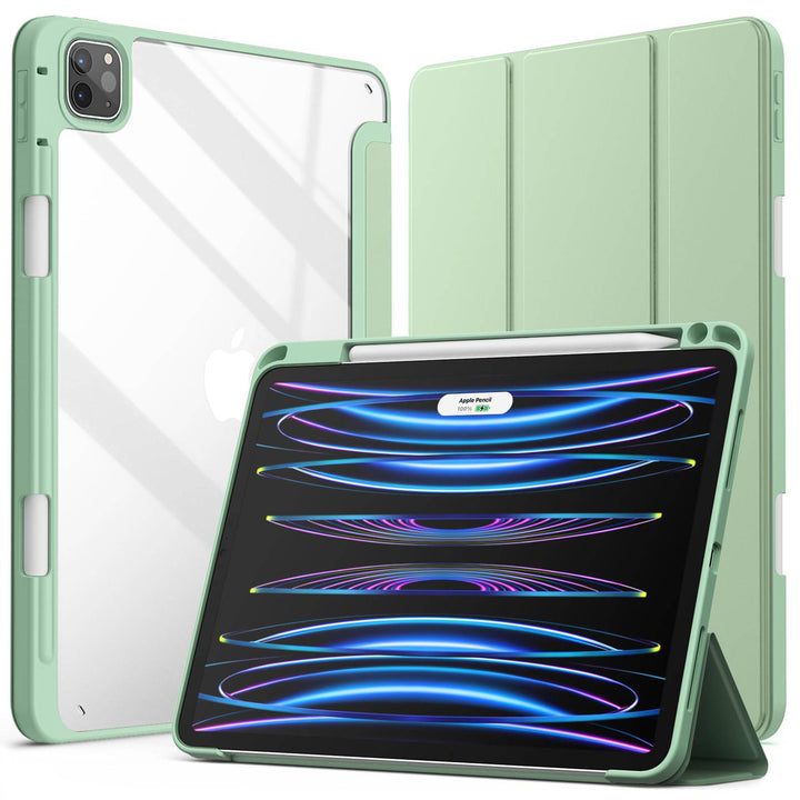 JETech Slim Clear iPad Pro Case with Pencil Holder - DOKUTRONIX