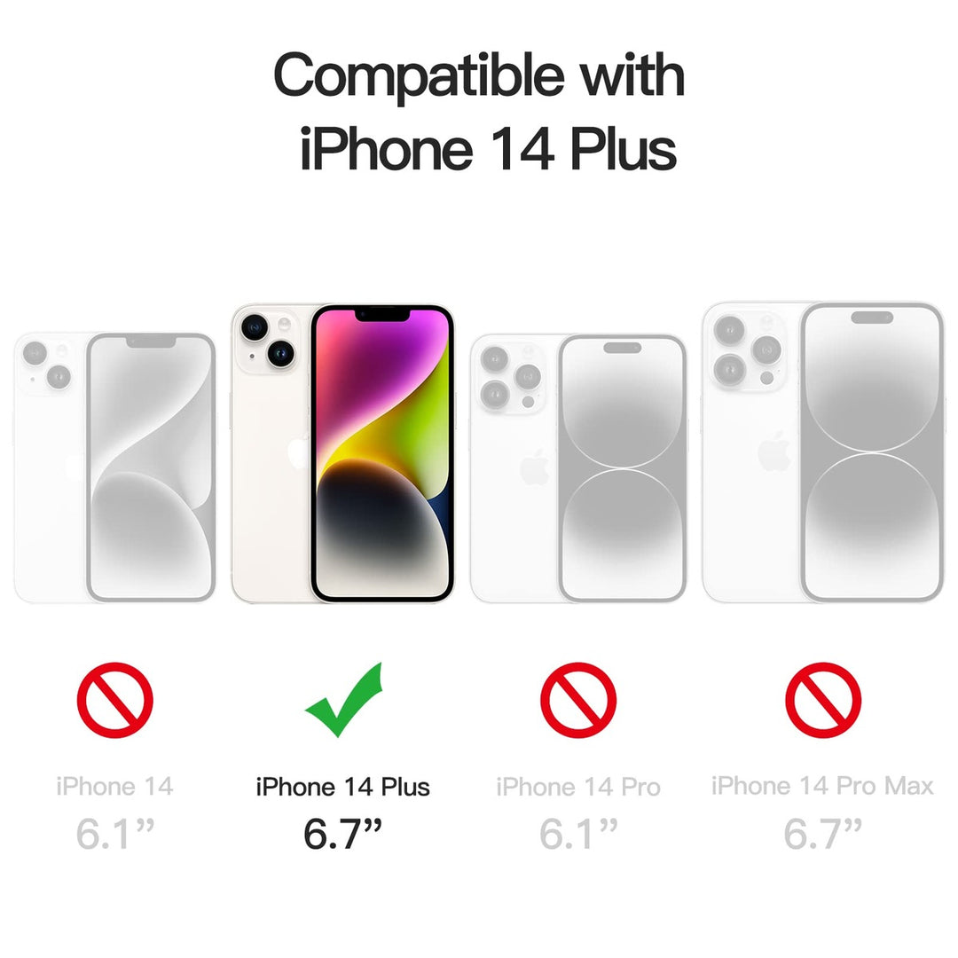 JETech ClearGuard Case for iPhone 14 Plus 6.7 - DOKUTRONIX