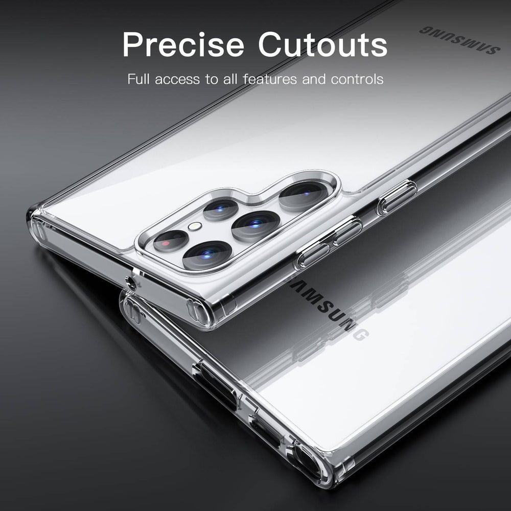 JETech ClearShield Case for Galaxy S22 Ultra 5G - DOKUTRONIX