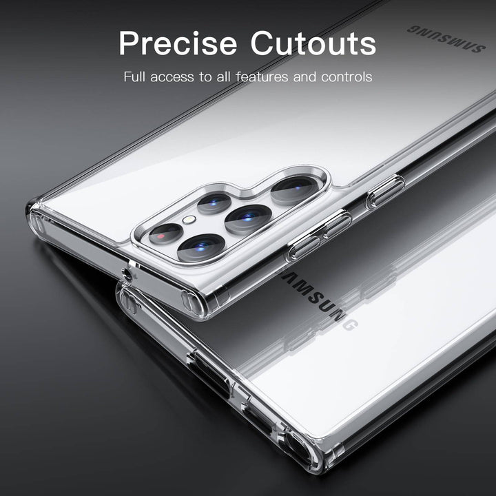 JETech ClearShield Case for Galaxy S22 Ultra 5G - DOKUTRONIX