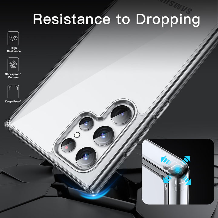 JETech ClearShield Case for Galaxy S22 Ultra 5G - DOKUTRONIX