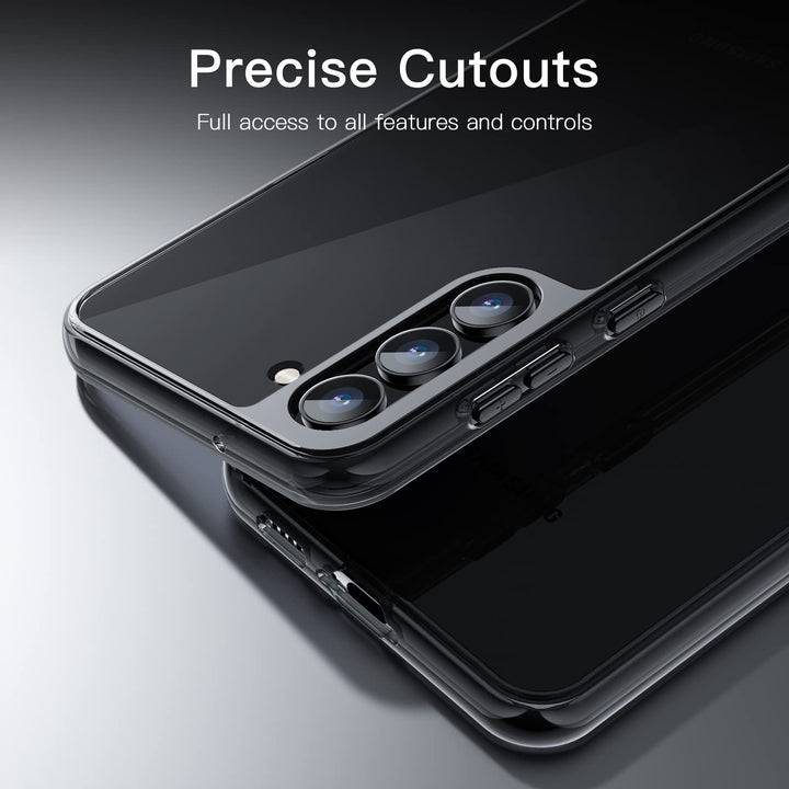 JETech Galaxy S23+ Armor Case - Black Shockproof Cover - DOKUTRONIX