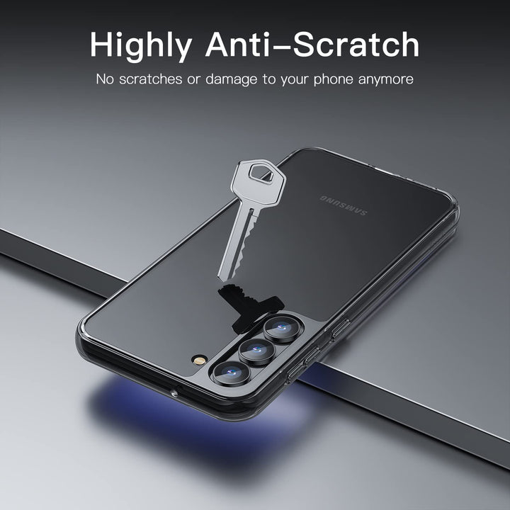 JETech Galaxy S23+ Armor Case - Black Shockproof Cover - DOKUTRONIX