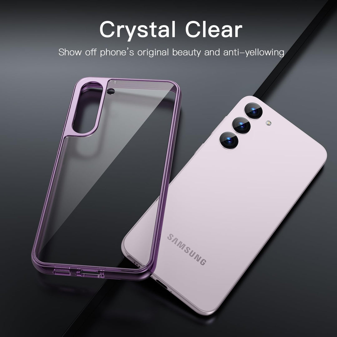 JETech Galaxy S23+ Shockproof Purple Case - DOKUTRONIX