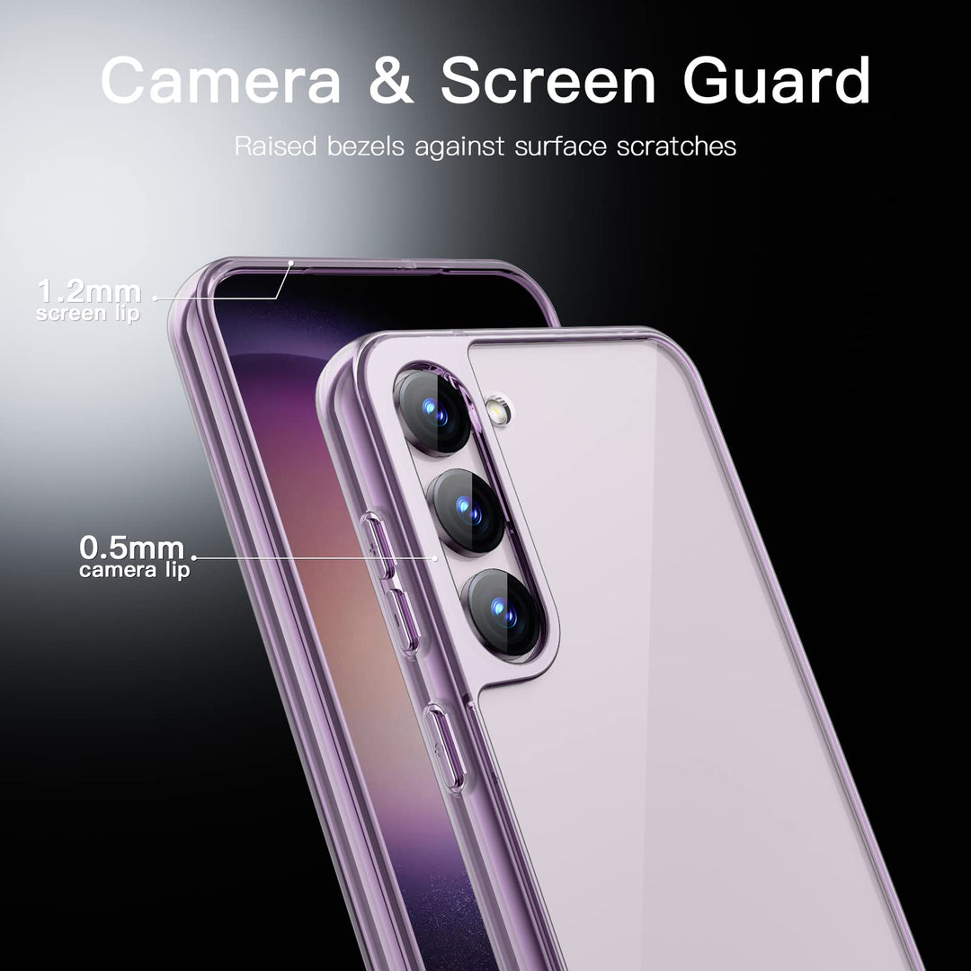 JETech Galaxy S23+ Shockproof Purple Case - DOKUTRONIX